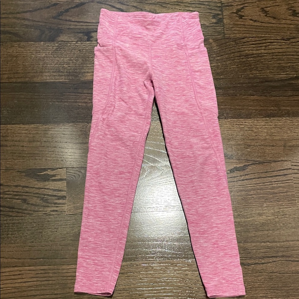 Hanna Andersson Pink Heathered Leggings
